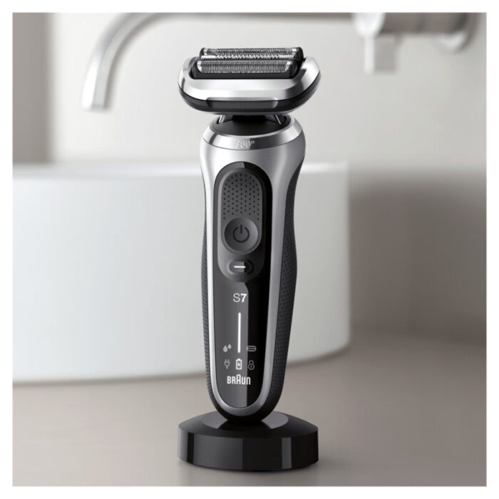 braun electric shaver charging stand 1