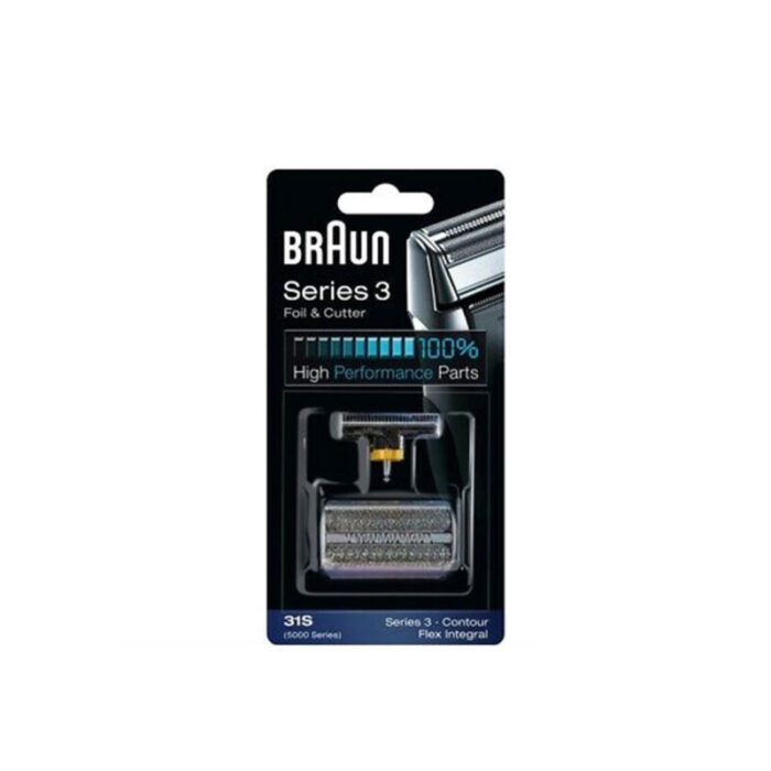 braun series 3 shaver replacement foil cutter 31s