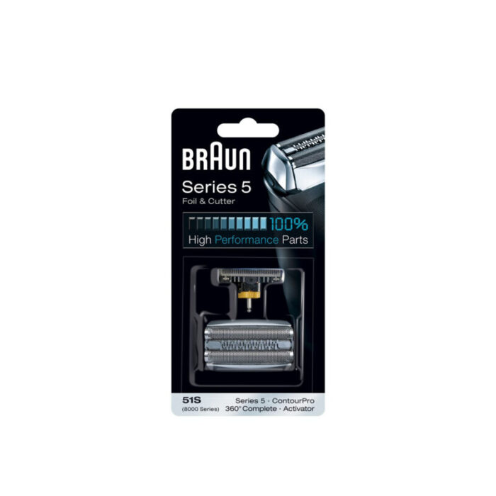 braun series 5 electric shaver replacement foil cutter 51s