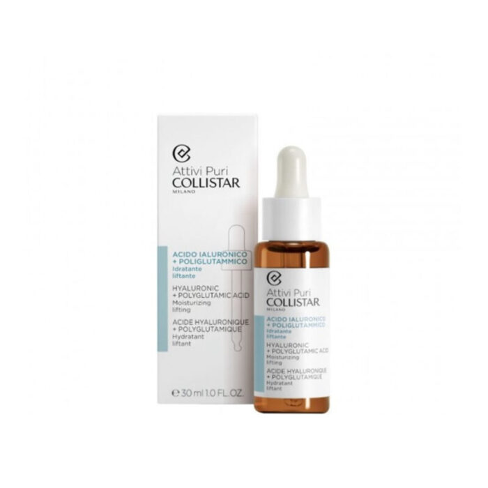 collistar pure actives hyaluronic polyglutamic acid serum 30ml