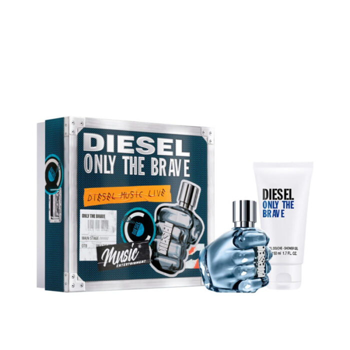 diesel only the brave eau de toilette 35ml coffret