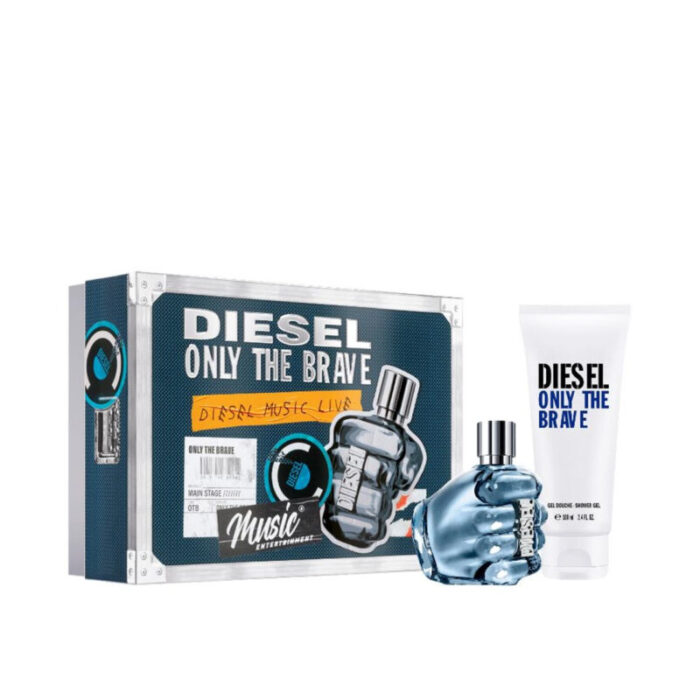 diesel only the brave eau de toilette 50ml coffret