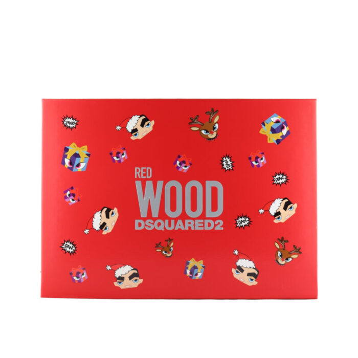 dsquared2 red wood eau de toilette 100ml coffret 2