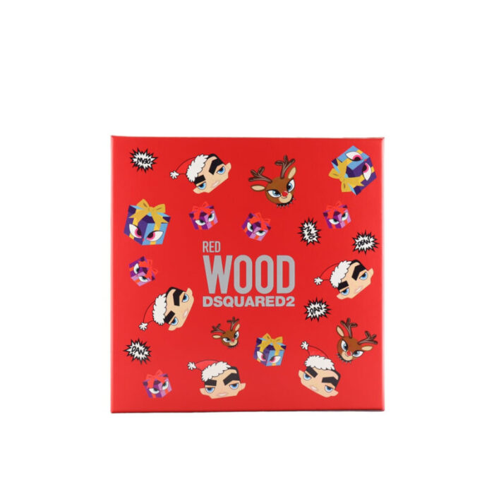 dsquared2 red wood eau de toilette 30ml coffret 2