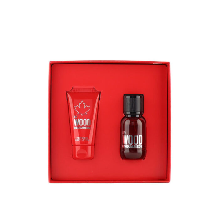 dsquared2 red wood eau de toilette 30ml coffret 3