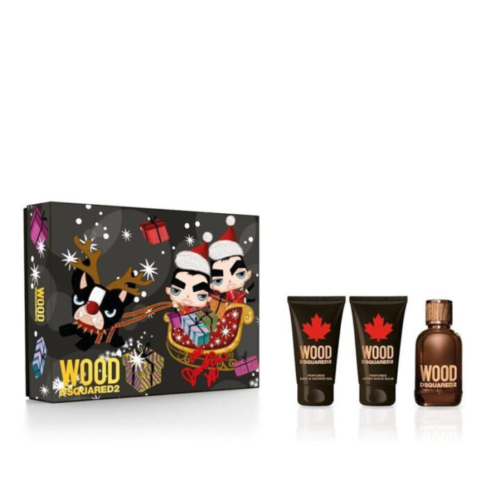 dsquared2 wood pour homme eau de toilette 50ml coffret