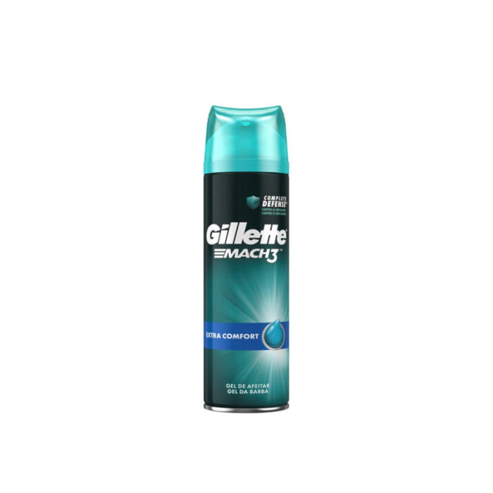 gillette mach3 extra comfort shaving gel 200ml