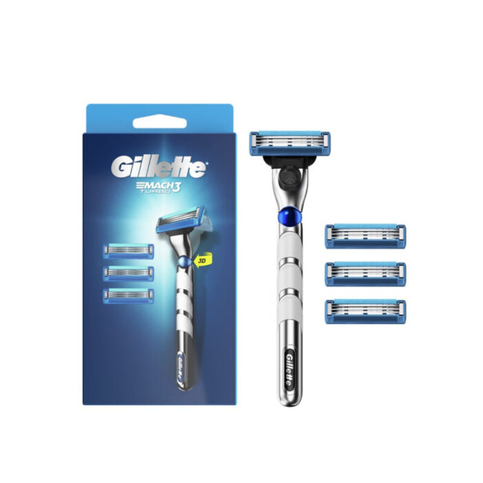 gillette mach3 turbo razor 3 replacement blades