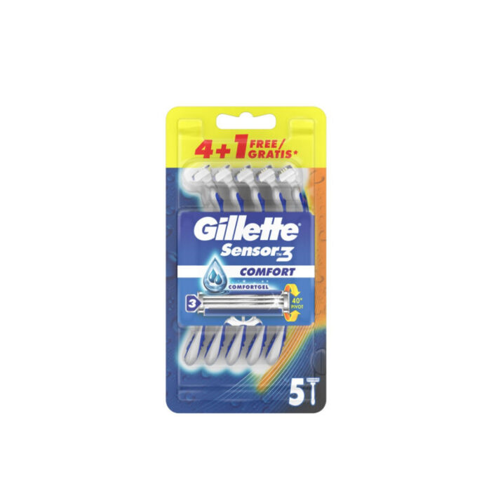 gillette sensor3 comfort disposable razors