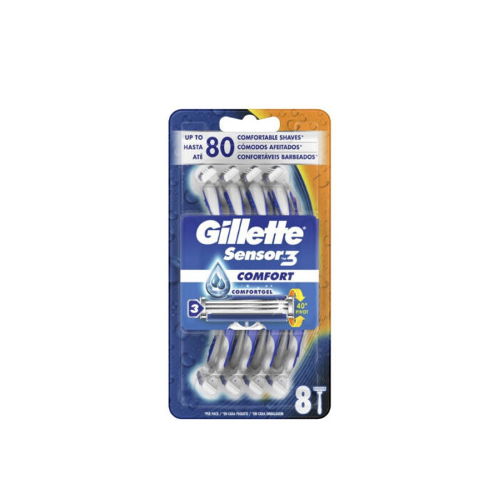 gillette sensor3 comfort disposable razors