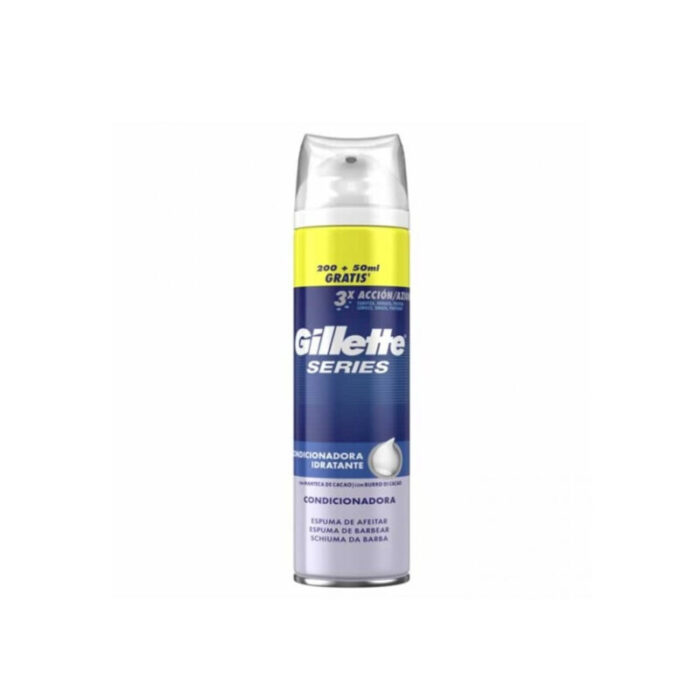 gillette series conditioning shaving foam 250ml