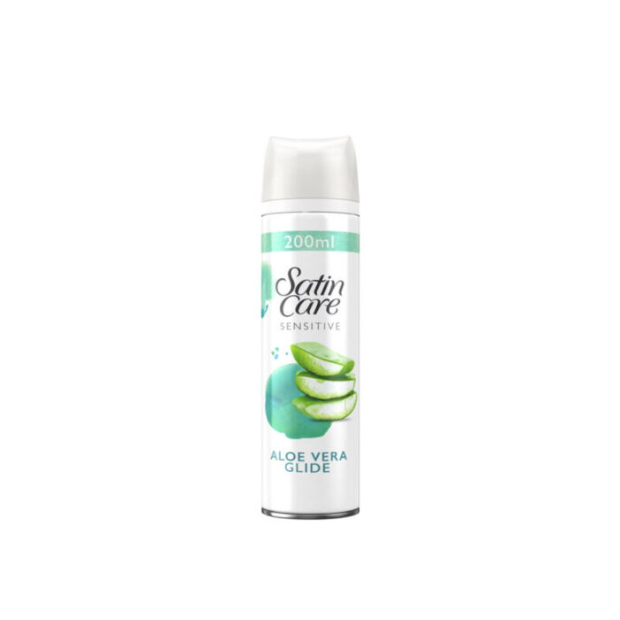 gillette venus satin care sensitive skin aloe vera shave gel 200ml