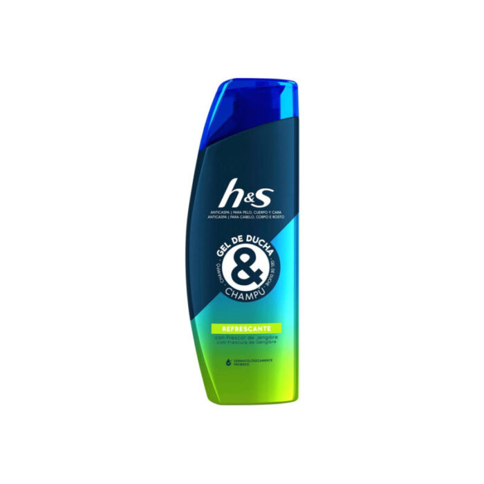 h s shower gel shampoo refreshing 300ml