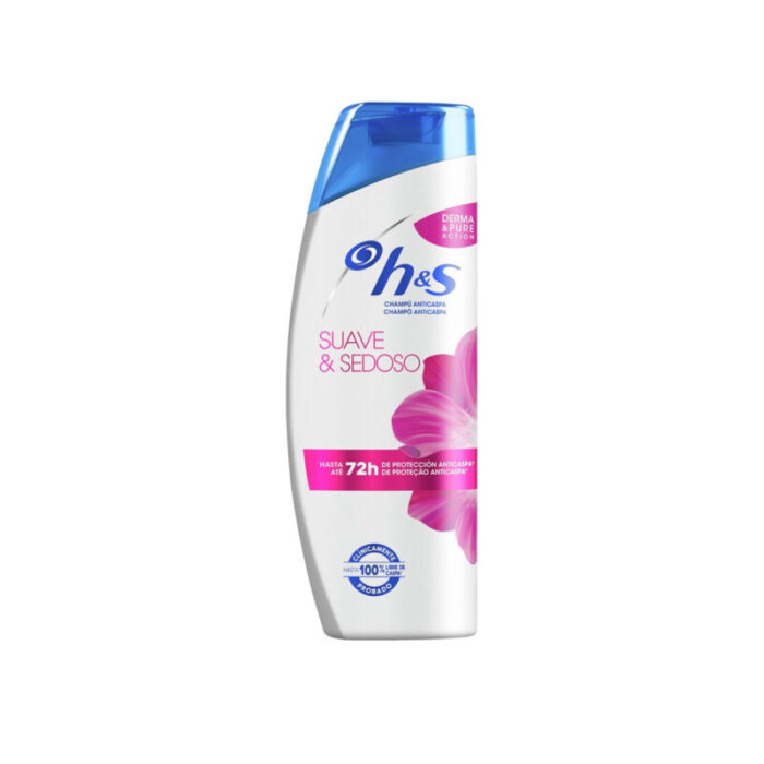 h s smooth silky shampoo 340ml