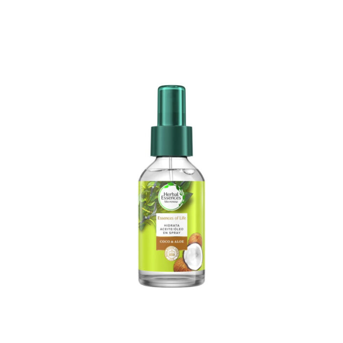 herbal essences bio renew hydrate coconut aloe oil hair mist 100ml