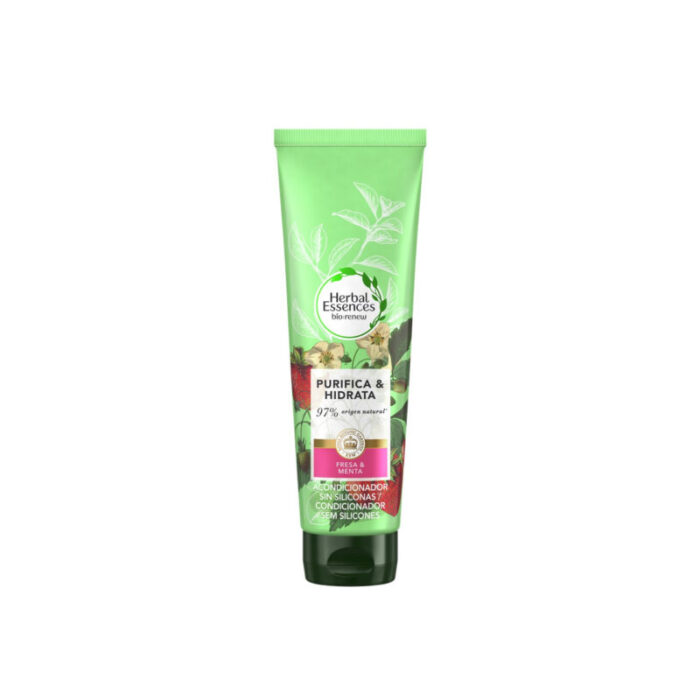 herbal essences bio renew purify strawberry mint conditioner 275ml