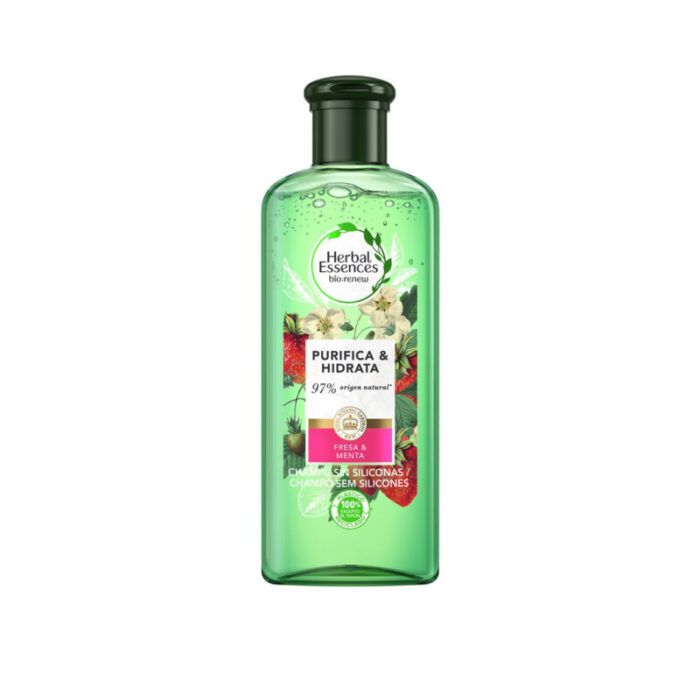 herbal essences bio renew purify strawberry mint shampoo 400ml 1