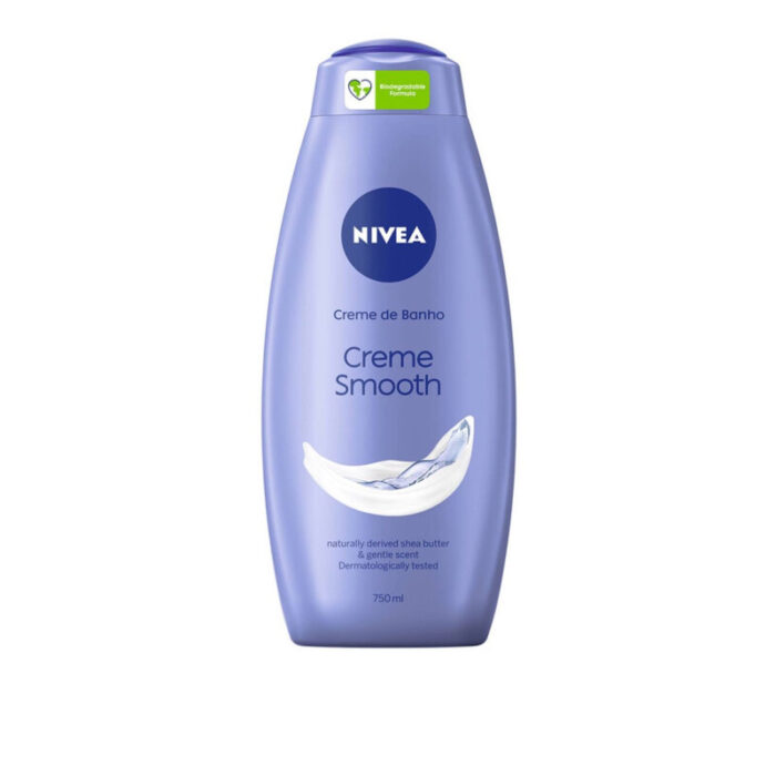 nivea creme smooth shower cream 750ml