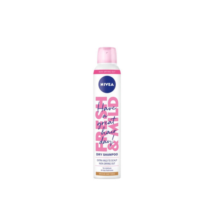 nivea fresh mild dry shampoo for medium hair tones 200ml