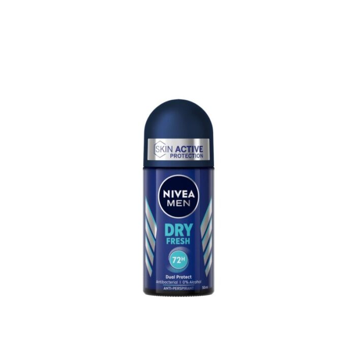 nivea men dry fresh 48h deodorant anti perspirant roll on 50ml 2