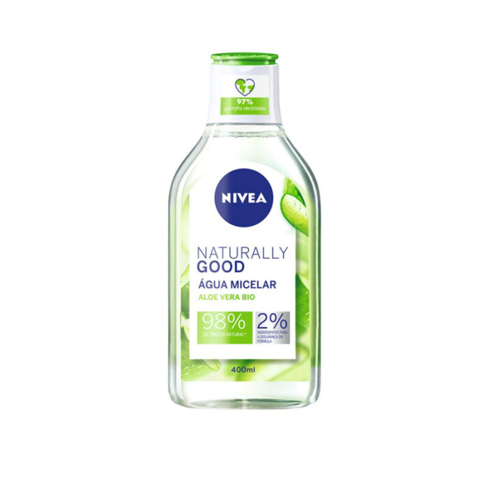 nivea naturally good aloe vera bio micellar water 400ml