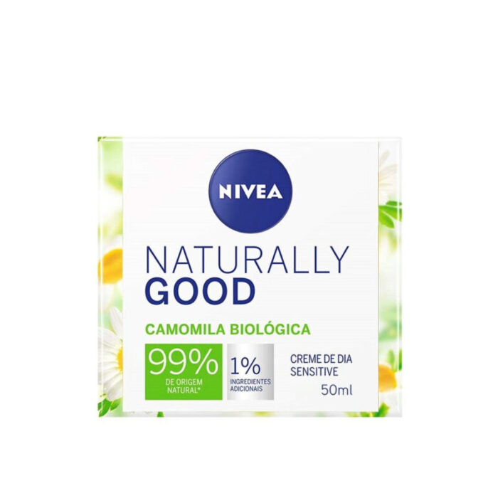 nivea naturally good bio chamomile sensitive day cream 50ml 1 1