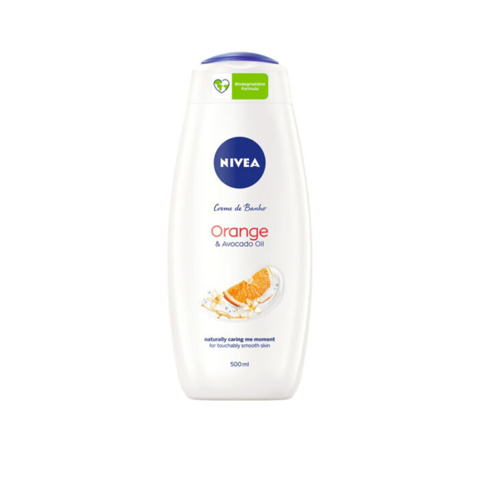 nivea orange avocado oil shower gel 500ml