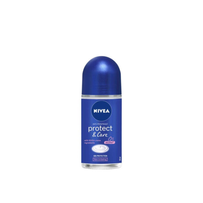 nivea protect care 48h anti perspirant deodorant roll on 50ml