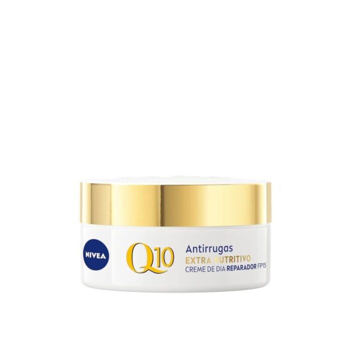 nivea q10 power anti wrinkle extra nourishing day cream spf15 50ml 3