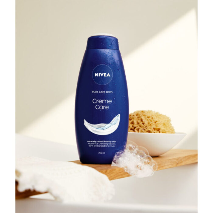 nivea rich moisture creme caring shower cream 750ml 3