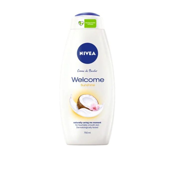 nivea welcome sunshine shower gel 750ml 4