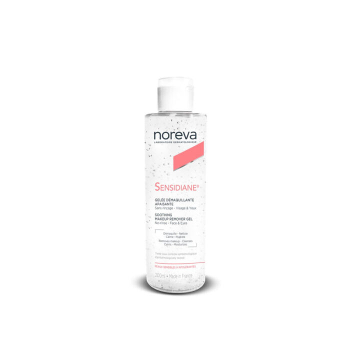 noreva sensidiane soothing make up remover gel 200ml