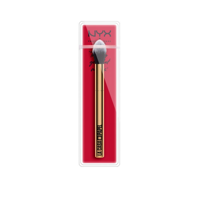 nyx pro makeup la casa de papel gold bar brush 2