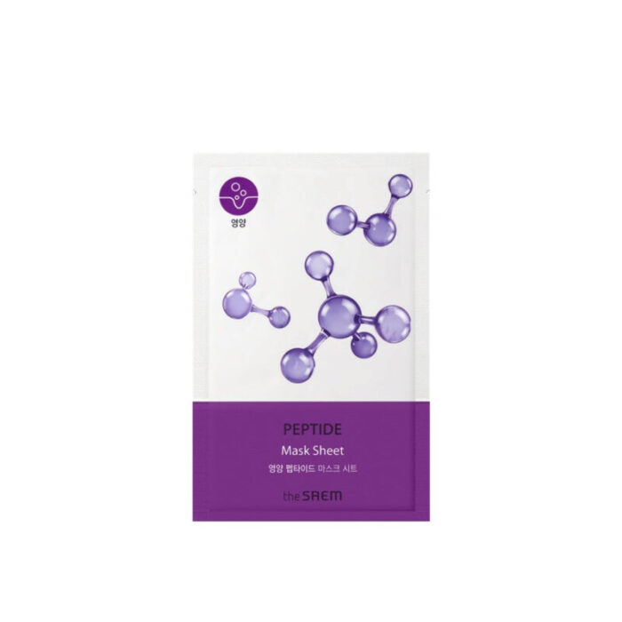 the saem bio solution nourishing peptide mask sheet 20g