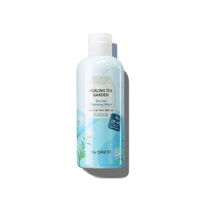 the saem healing tea garden tea tree cleansing water 300ml