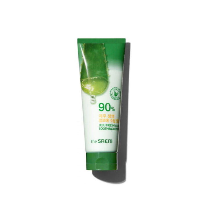 the saem jeju fresh aloe soothing lotion 90 250ml