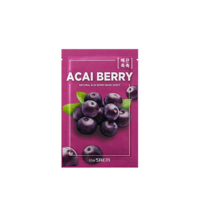 the saem natural acai berry mask sheet 21ml