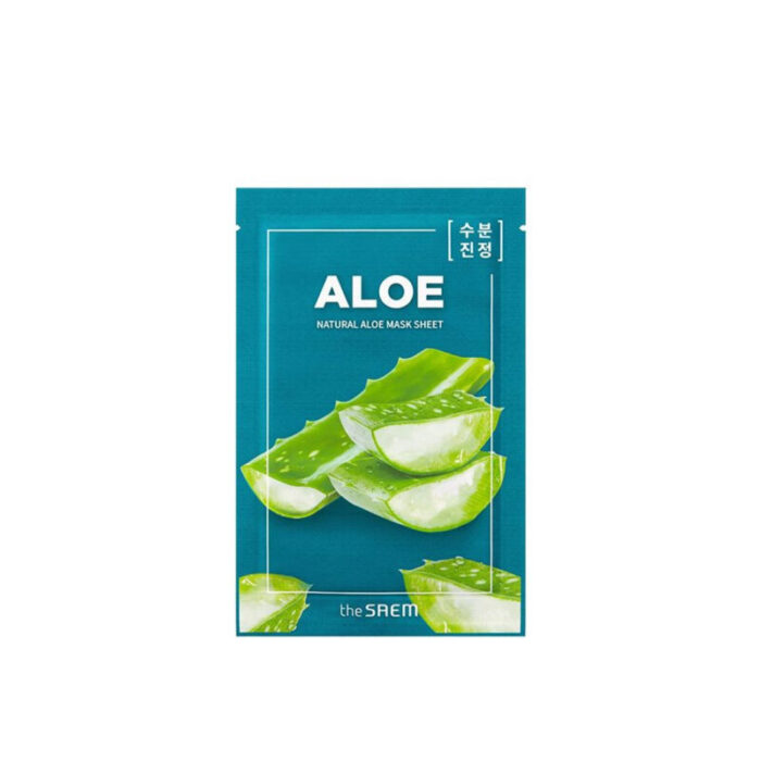 the saem natural aloe mask sheet 21ml