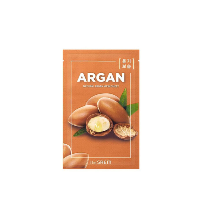 the saem natural argan mask sheet 21ml