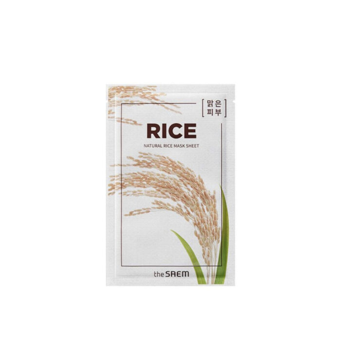 the saem natural rice mask sheet 21ml