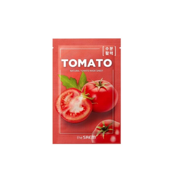 the saem natural tomato mask sheet 21ml 2