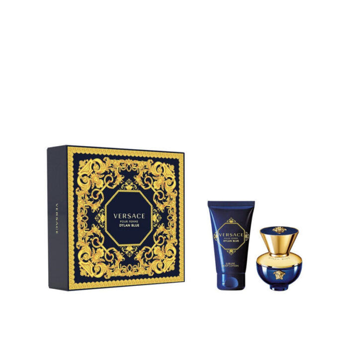 versace dylan blue eau de parfum for women 30ml coffret