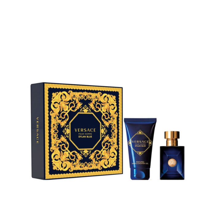 versace dylan blue eau de toilette for men 30ml coffret